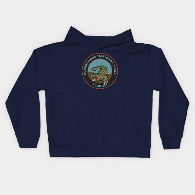 Everglades National Park Kids Hoodie by deadright